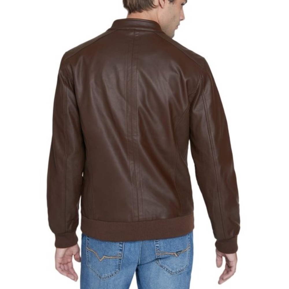 NEW GUESS Berkshire Moto Men's Jacket SZ S - Picture 2 of 4